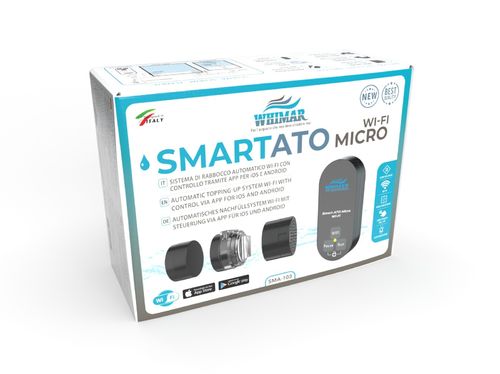 Whimar Smart ATO Micro WiFi - Sistema di rabbocco automatico WiFi con controllo tramite App per iOS